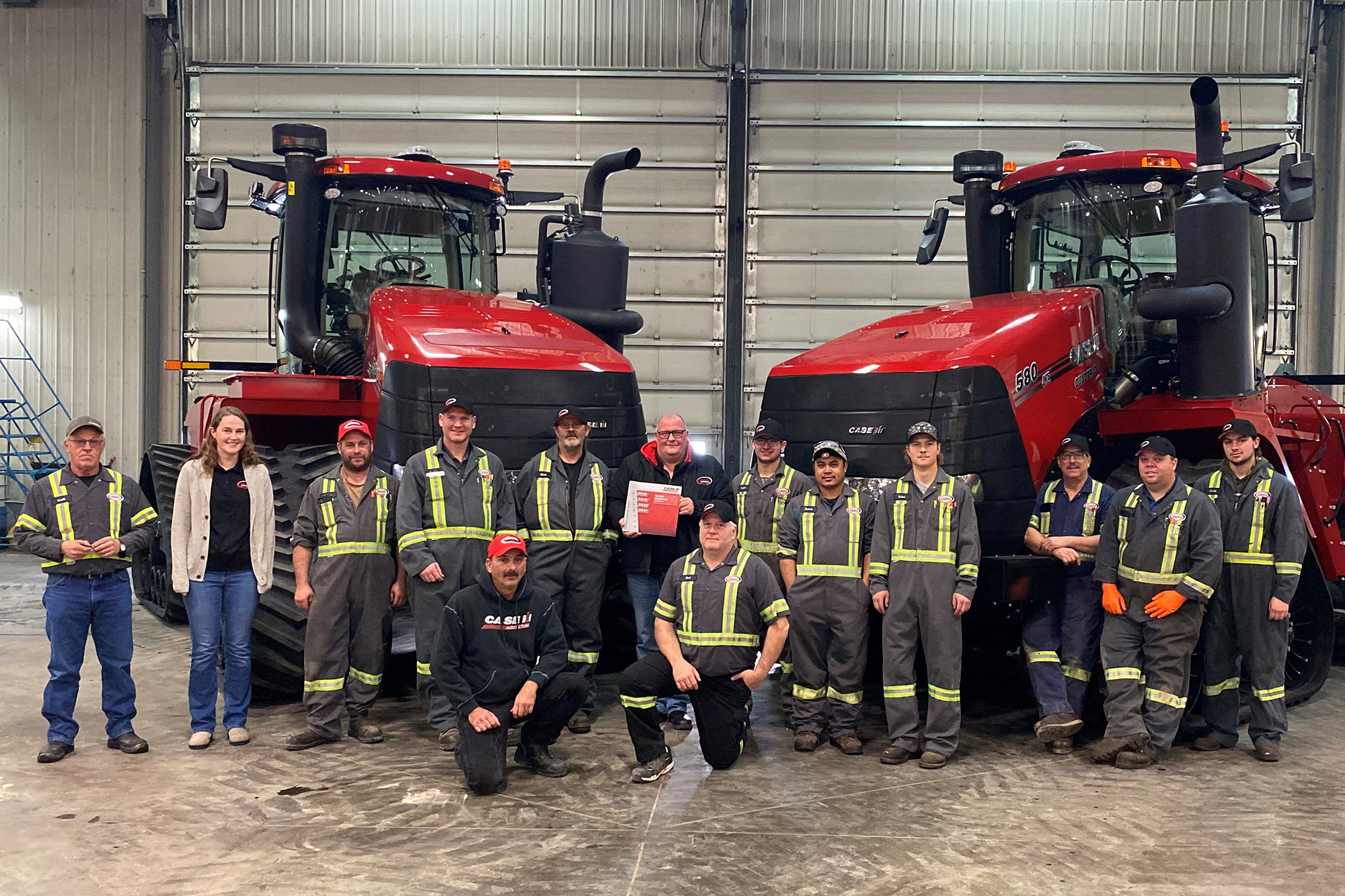 Case IH Pinnacle Service Award for Davidson